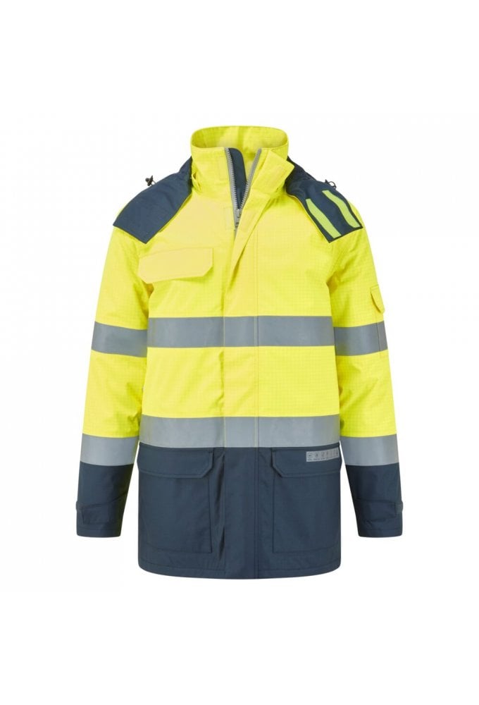 Bizflame Rain+ Hi-Vis Multi-Norm Contrast FR Winter Jacket