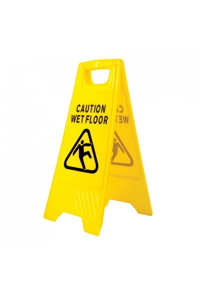 Wet Floor Warning Sign