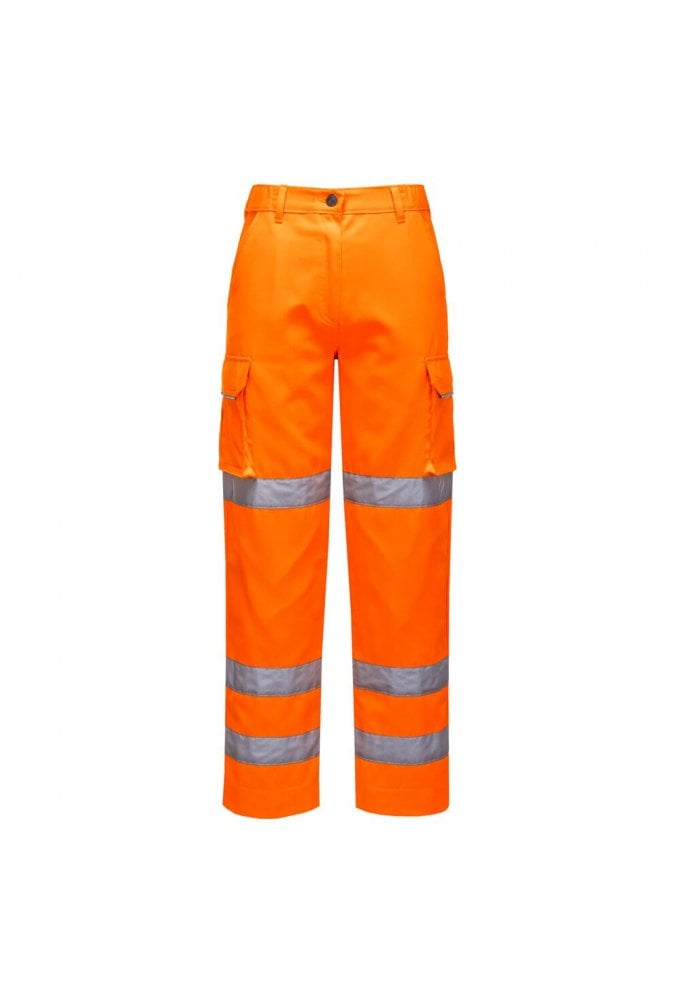Hi-Vis Women's Three Band Work Trousers