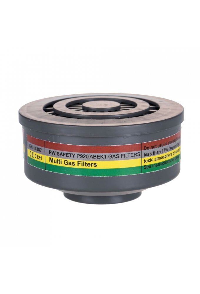 ABEK1 Gas Filter Special Thread Connection (Pk4)