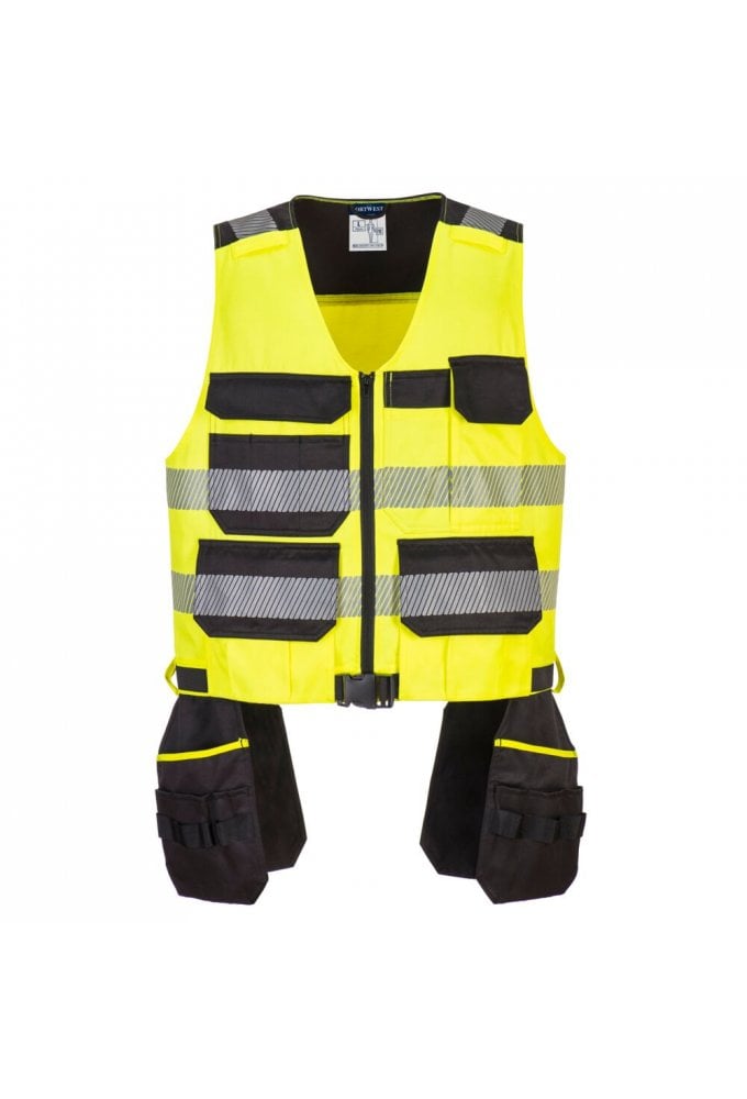 PW3 Hi-Vis Class 1 Tool Vest