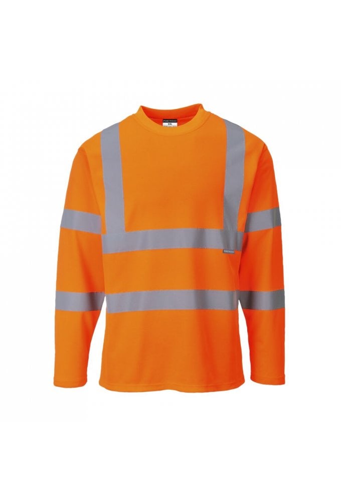 Hi-Vis Cotton Comfort T-Shirt L/S