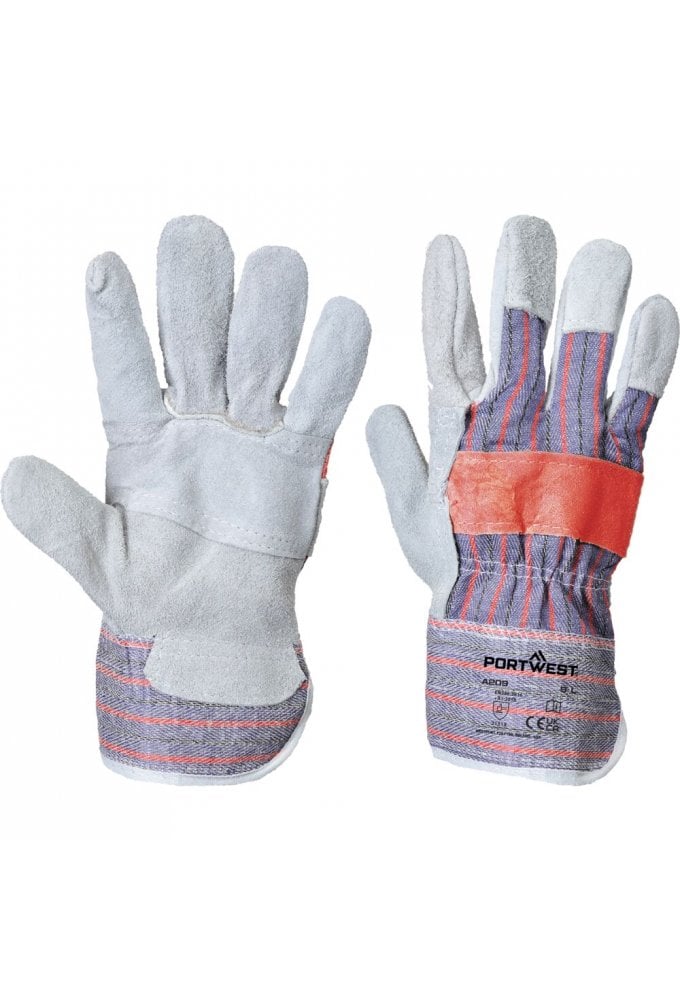 Leather Rigger 300 Cow Split Palm Bar Glove