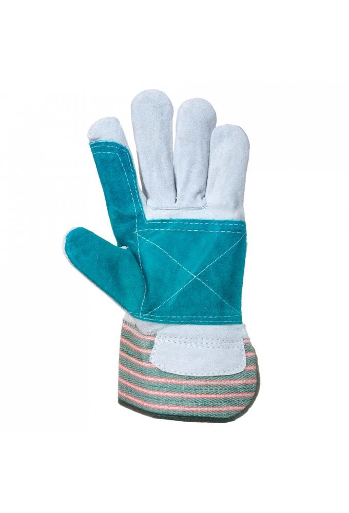 Leather Rigger 365 Cow Split Reinforced Palm Glove