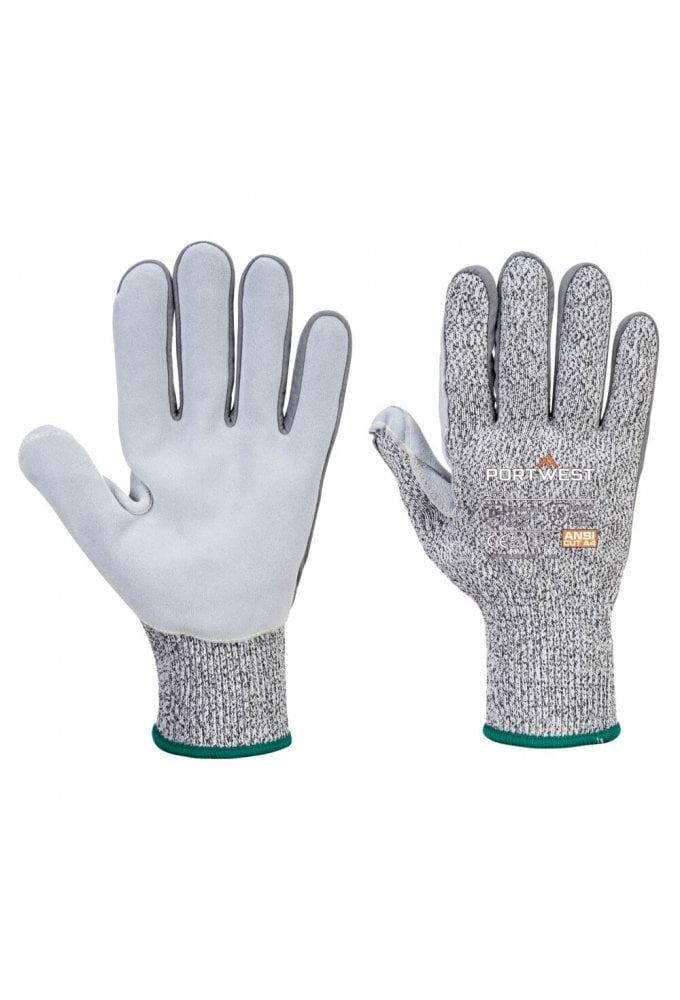Portwest A630 Cut D13 Leather Palm Glove