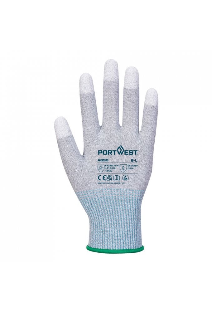 MR13 ESD PU Fingertip Glove