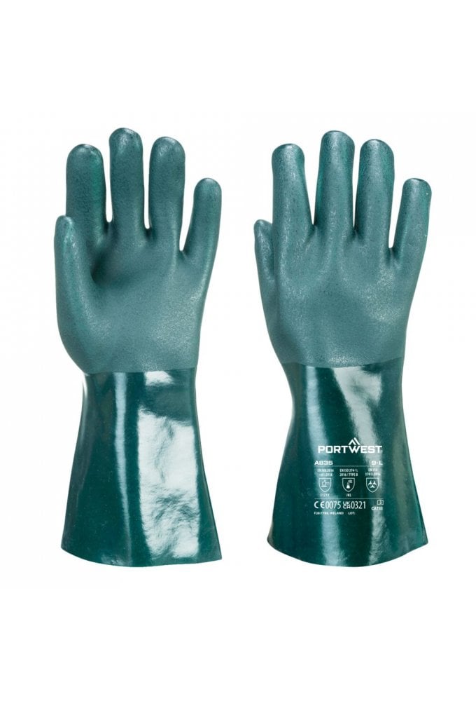 Chem 350 PVC Double Dipped Gauntlet