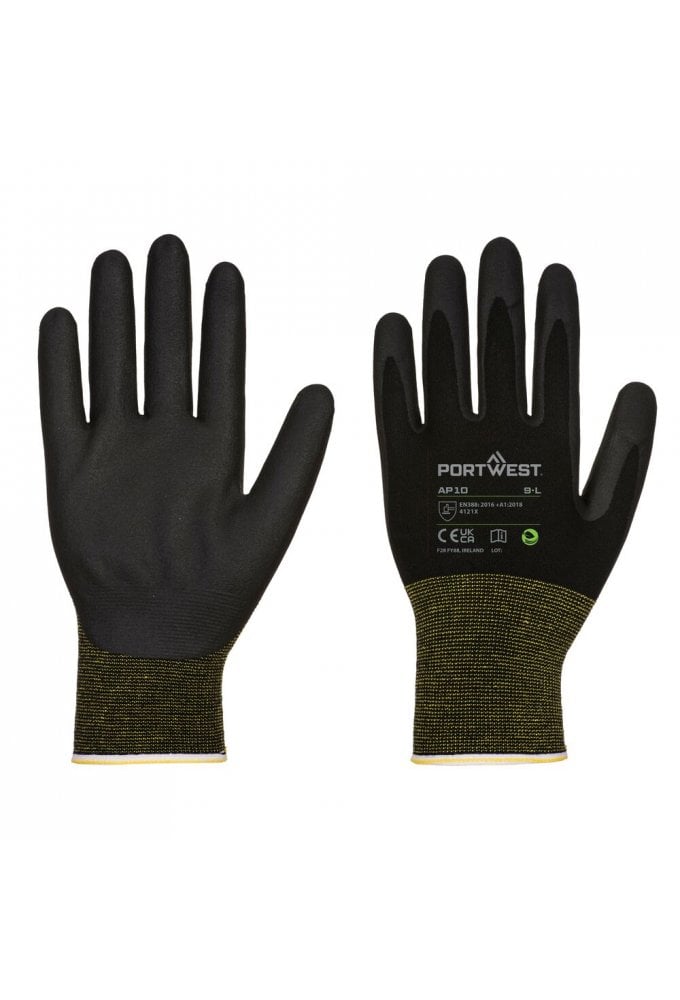 Grip 15 Foam Nitrile Bamboo Glove