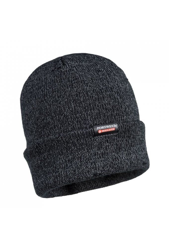 Portwest B026 Insulated Knit Reflective Yarn Beanie