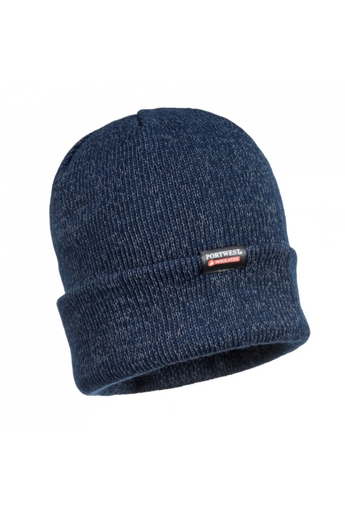 Portwest B026 Insulated Knit Reflective Yarn Beanie
