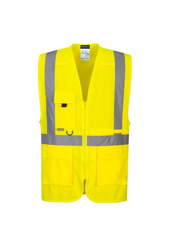 Hi-Vis Tablet Pocket Executive Vest
