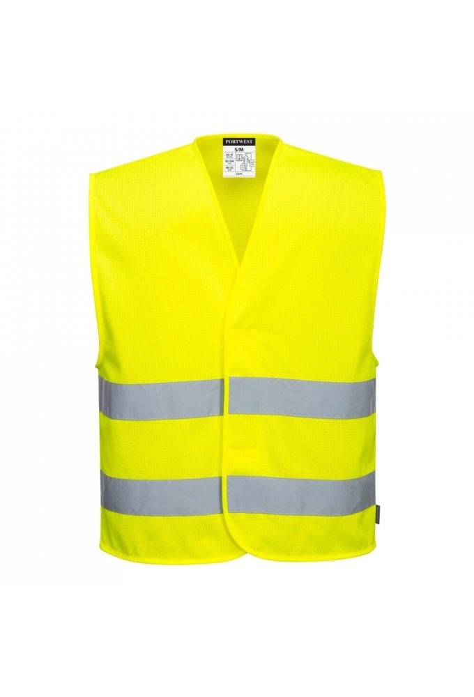 Hi-Vis Mesh Two Band Vest