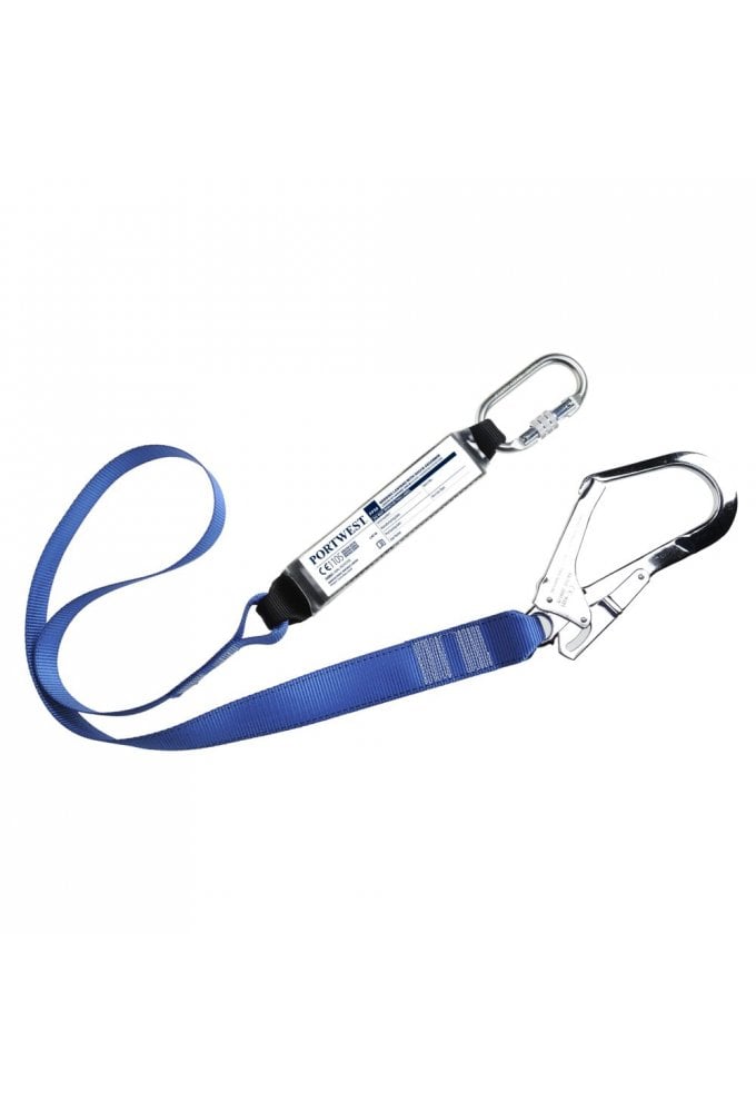 Single Webbing 1.8m Lanyard With Shock Absorber