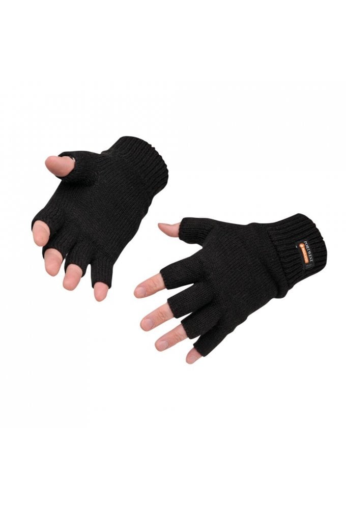 Insulated Fingerless Knit Glove