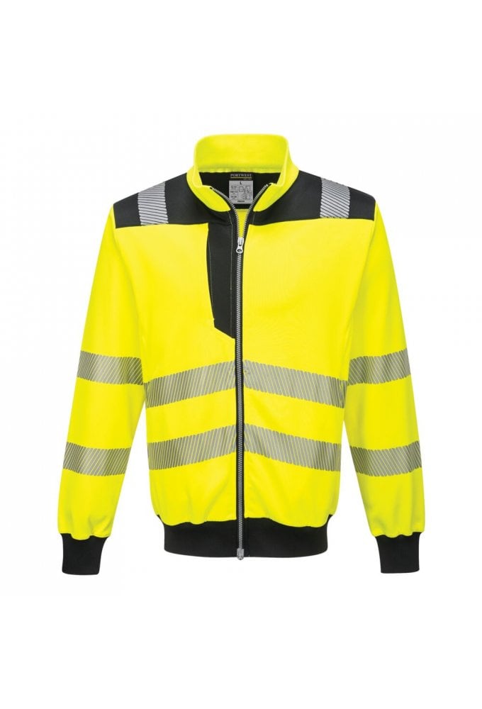 PW3 Hi-Vis Zip Sweatshirt