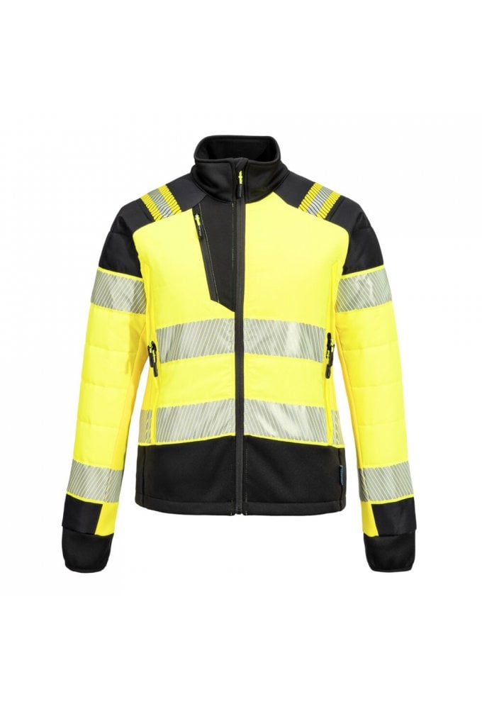 Portwest T171 PW3 Hi-Vis Women's Hybrid Baffle Jacket