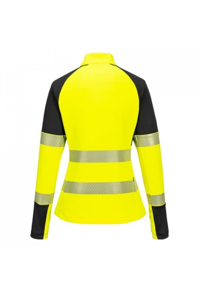 PW3 Hi-Vis Women's 1/4 Zip Sweatshirt