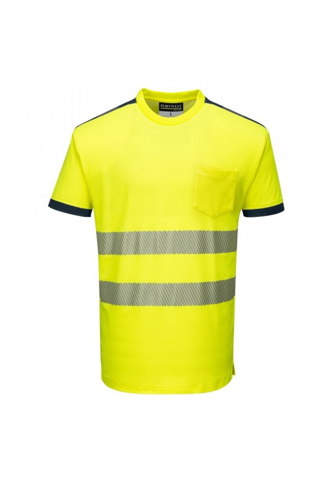 PW3 Hi-Vis Cotton Comfort T-Shirt S/S