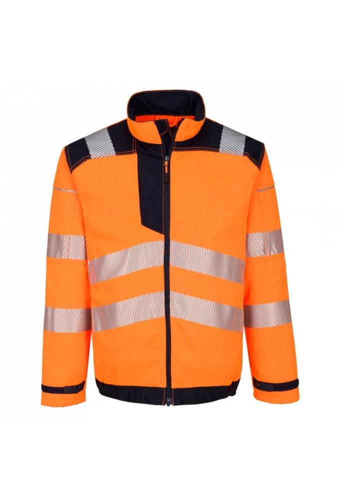 t500 PW3 Hi-Vis Poly Cotton Work Jacket (Small to 3XLarge) 4  COLOURS