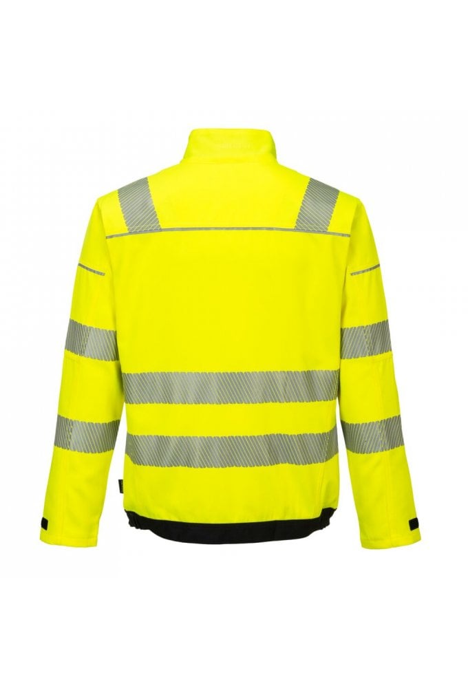 t500 PW3 Hi-Vis Poly Cotton Work Jacket (Small to 3XLarge) 4  COLOURS