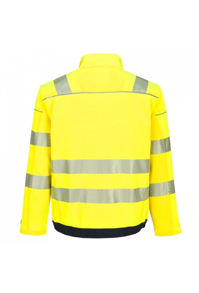 t500 PW3 Hi-Vis Poly Cotton Work Jacket (Small to 3XLarge) 4  COLOURS