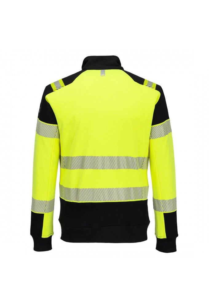 PW3 Modaflame Knit Hi-Vis FR Full Zip Sweatshirt