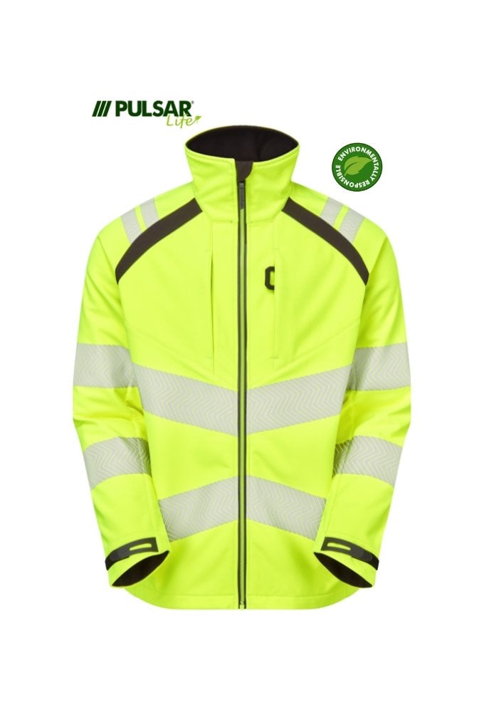 LFE915 Pulsar PULSAR® LIFE Men's Softshell Jacket Yellow (Small to 6XLarge)