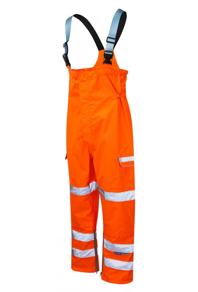 PR504 Pulsar PULSAR® Protect High Visibility Waterproof Salopette Orange