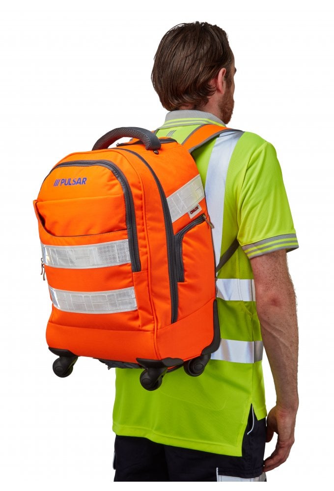 PR545 Pulsar PULSAR® Protect Rail Spec Cordura Trolley Backpack Orange