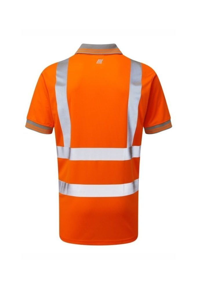 PR176R Recycled Content Pulsar PULSAR® Rail Spec Polo Shirt ORANGE S-4xl RIS-3279
