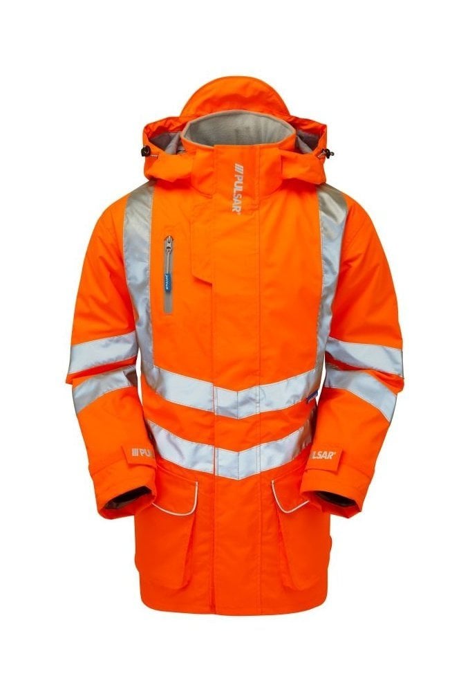 PR499-ORG Pulsar PR499 PULSAR® Rail Spec Unlined Storm Coat XS-7XL RIS-3279