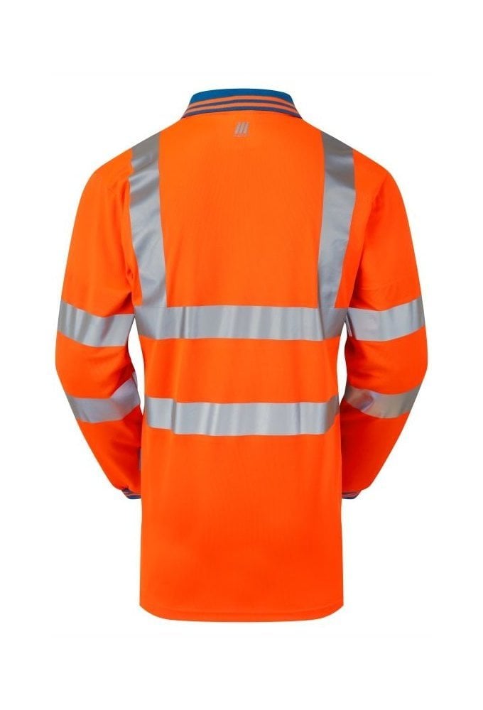 PR470-CRS-ORG Pulsar PR470 PULSAR® Rail Spec Cut Resistant Sleeve Polo Shirt S-6XL RIS-3279