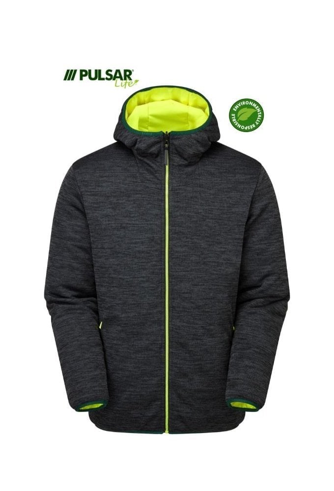 LFE912-YEL Pulsar PULSAR® LIFE Men's Reversible Puffer Jacket Yellow Small-6XL