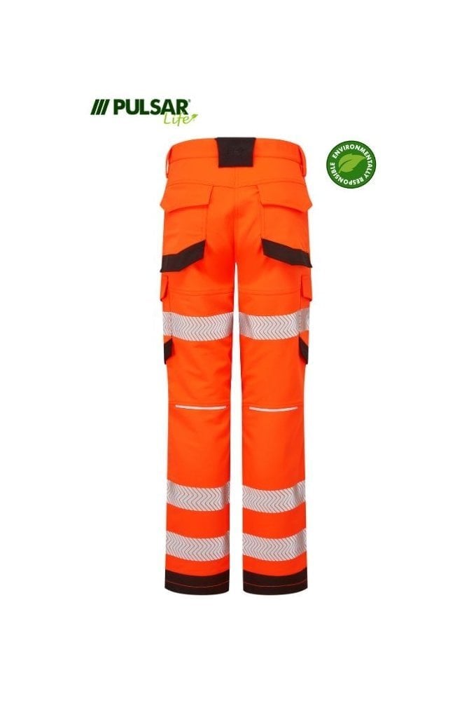 LFE922-ORG Pulsar PULSAR® LIFE Men's Stretch Combat Trouser Orange Size 28-54 Waist (Short, Reg and Tall Leg) RIS-3279