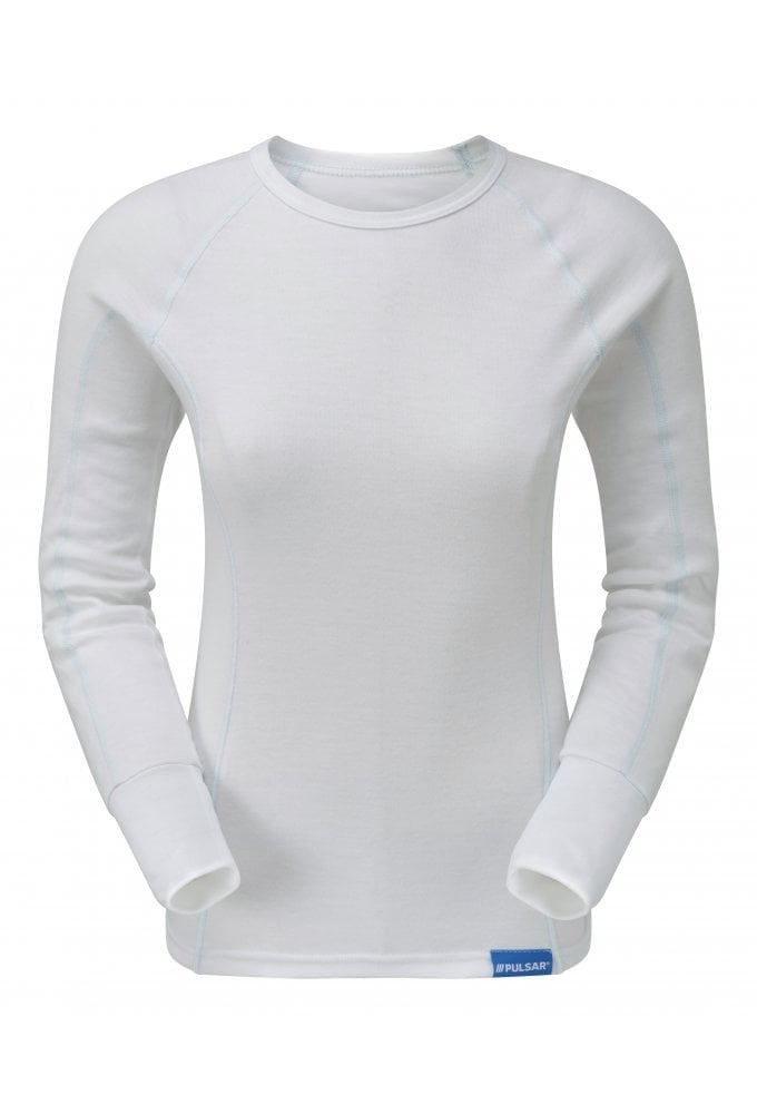 BZ1550 Pulsar PULSAR® Blizzard -15° Women's Thermal Top White
