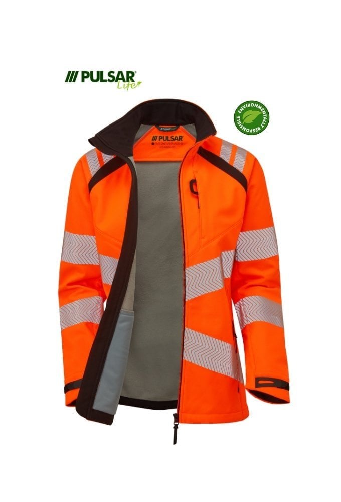 LFE966 Pulsar PULSAR® LIFE Women's Softshell Jacket Orange