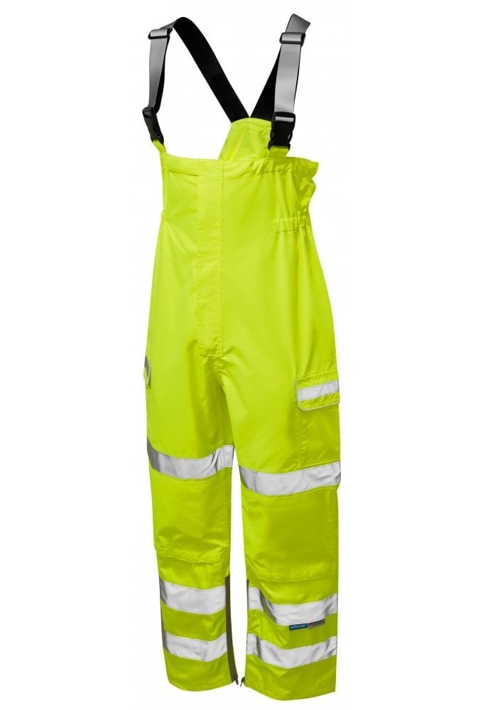 P521 Pulsar PULSAR® Protect High Visibility Waterproof Salopette Yellow