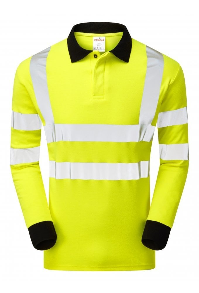 PARC21 Pulsar PULSAR® Protect Electric ARC High Visibility Polo Shirt Yellow