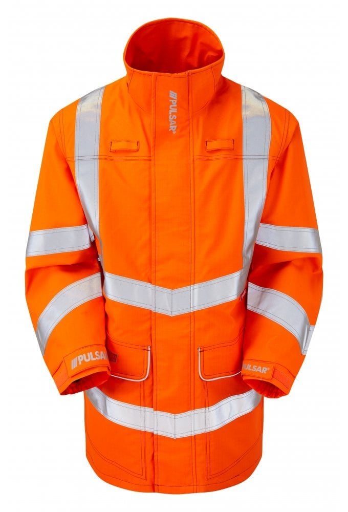 PRARC09 Pulsar PULSAR® Protect Electric ARC Waterproof Storm Coat Orange