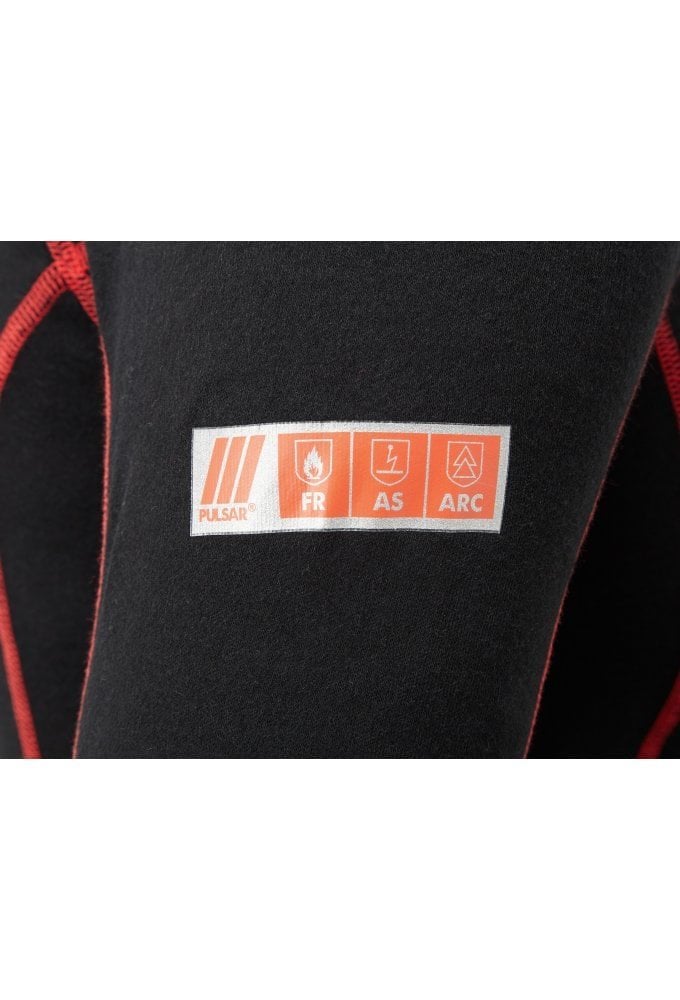 XARC01 Pulsar PULSAR® Protect FR-AST-ARC Mens Long Top Black/Red