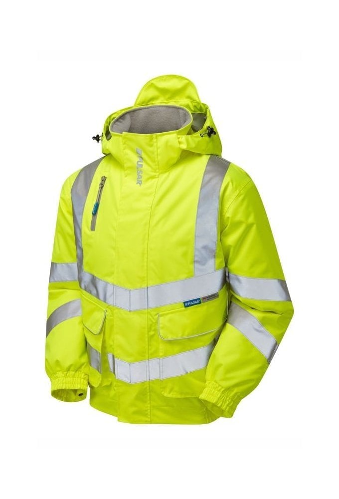 P191-YEL Pulsar P191 PULSAR® Padded Bomber Jacket S-6XL
