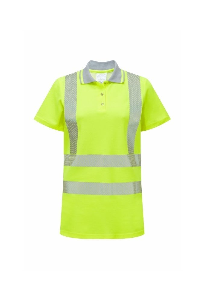 LFE950-YEL Pulsar LFE 950 PULSAR LIFE Ladies Polo Shirt Yellow Size 8-26