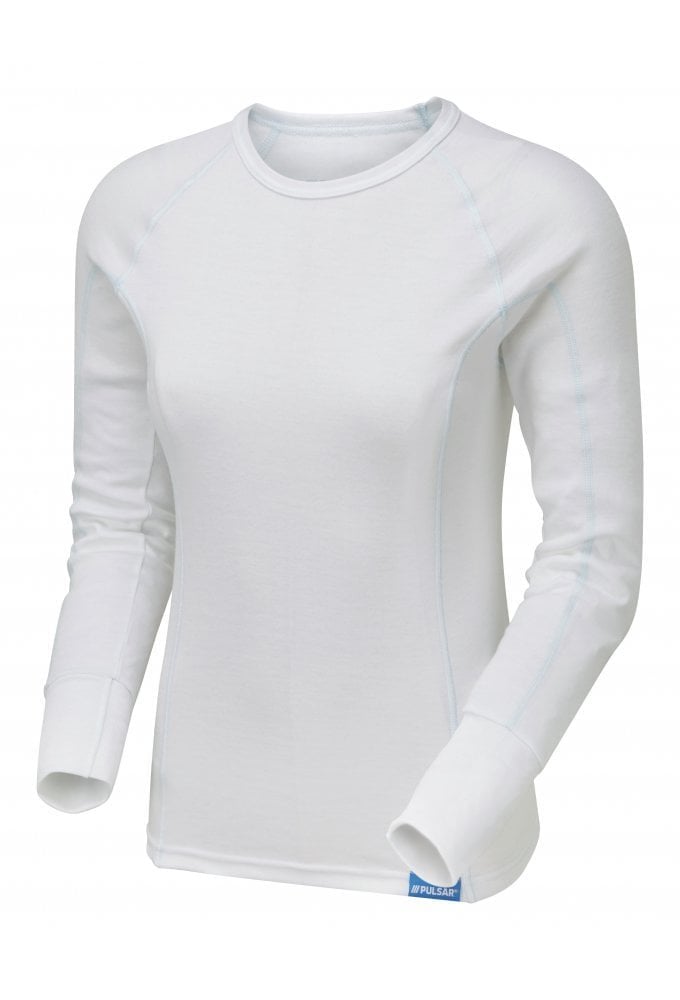 BZ1550 Pulsar PULSAR® Blizzard -15° Women's Thermal Top White