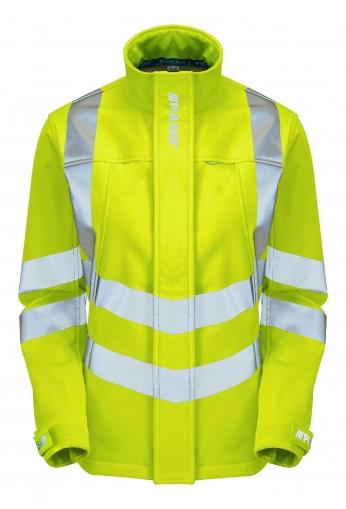 P706 Pulsar PULSAR® Protect Women's High Visibility Softshell Yellow