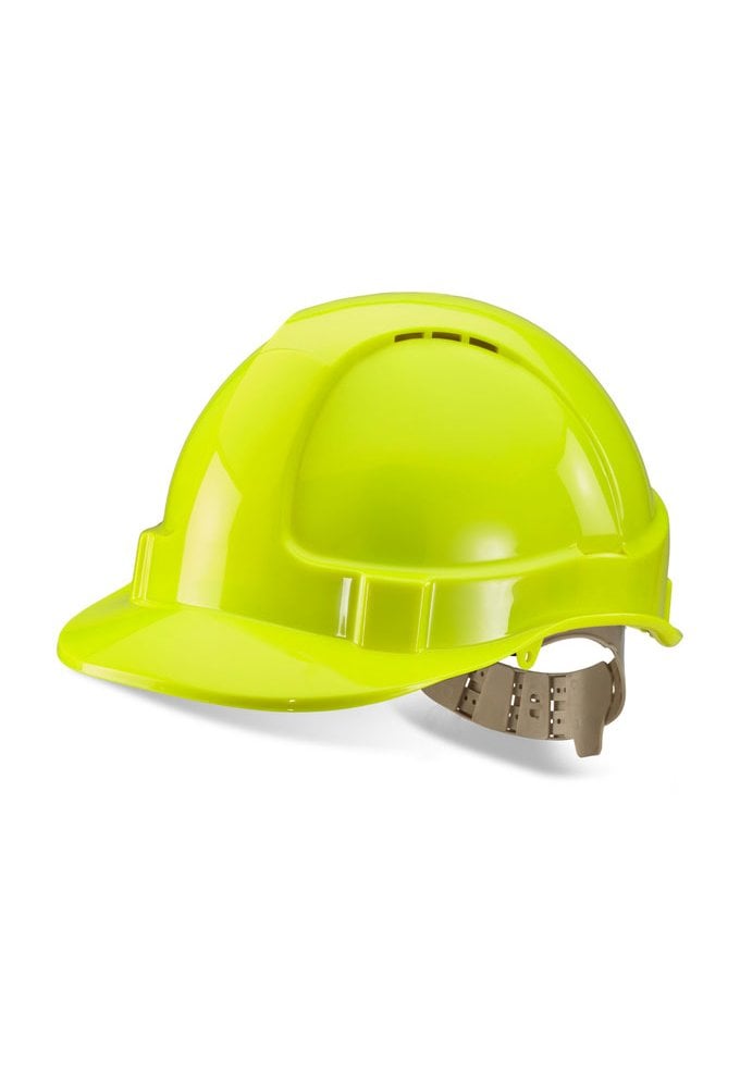 BBVSH Vented Comfort Safety Helmet 6 Point Harness 7 COLOURS