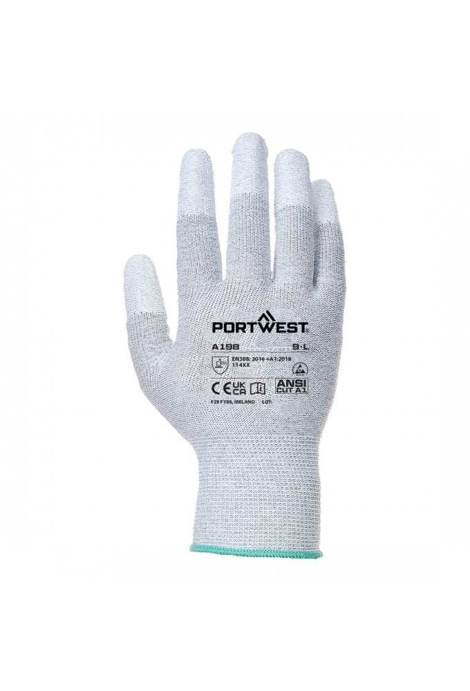 AB198 ESD 13 PU Fingertip Essential Multipack (Pk12)