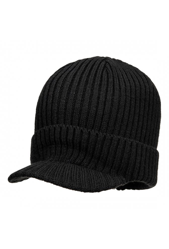 Beanie Hat with Peak