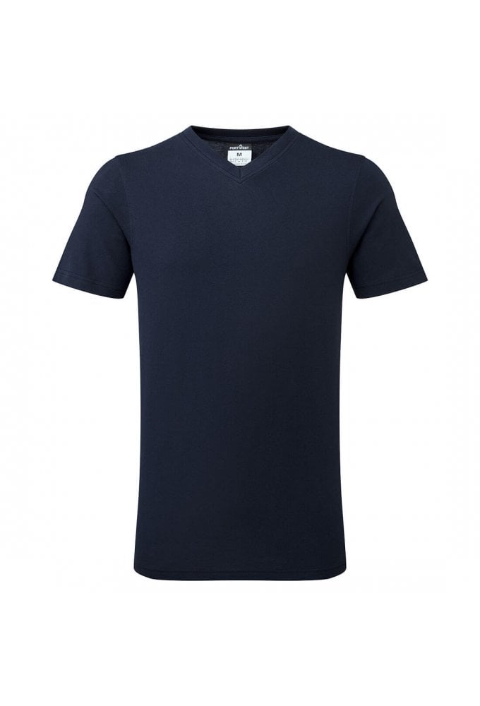 V-Neck Cotton T-Shirt S/S