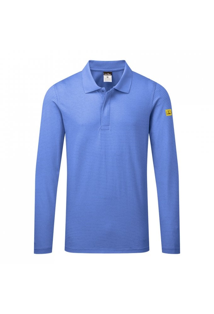 Portwest AS23 Anti-Static ESD Polo Shirt L/S