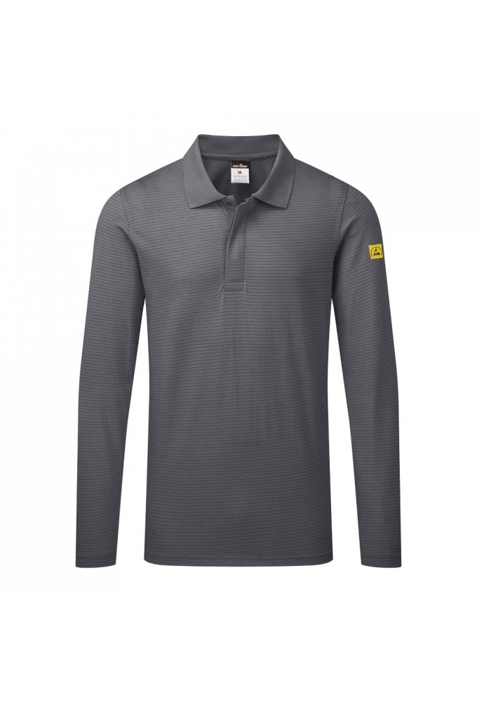 Portwest AS23 Anti-Static ESD Polo Shirt L/S